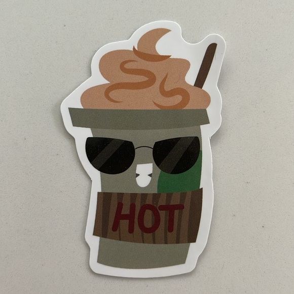 Coffee Cup Sticker Set - Picture 3 of 10